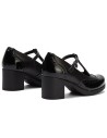 JucaZapatos - Pitillos 30501 - NEGRO - Gilda picados combinada en charol con napa Negro