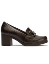 JucaZapatos - Pitillos 30503 - MARRON - Mocasin en Napa con Adorno Marrón