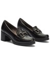 JucaZapatos - Pitillos 30503 - NEGRO - Mocasin en Napa con Adorno Negro