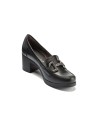 JucaZapatos - Pitillos 30503 - NEGRO - Mocasin en Napa con Adorno Negro