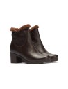 JucaZapatos - Pitillos 30506 - MARRON - Botín en napa con pelo Marrón
