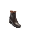JucaZapatos - Pitillos 30506 - MARRON - Botín en napa con pelo Marrón