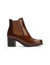 JucaZapatos - Pitillos 30508 - CUERO - Botín chelsea en charol con elástico Cuero