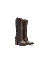 JucaZapatos - Pitillos 30521 - MARRON - Bota Alta en Napa Marrón