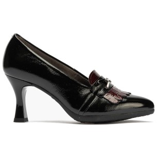 JucaZapatos - Pitillos 11083 - PLATA - Zapato blucher con cordones y reflejos brillantes Plata