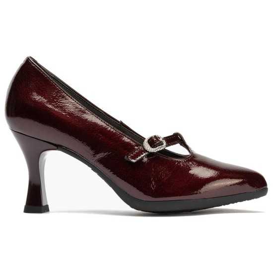 JucaZapatos - Pitillos 30533 - BURDEOS - Gilda Baja en Charol Burdeos
