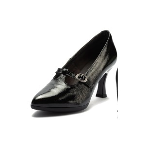 JucaZapatos - Pitillos 30533 - TOPO - Gilda Baja en Charol Topo 2