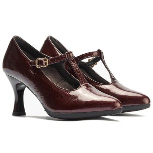 JucaZapatos - Pitillos 30534 - CUERO - Gilda en Charol Cuero 2