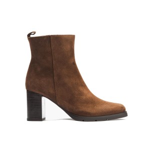 JucaZapatos - Pitillos 20227 - CUERO - Botín Chelsey en Serraje de mujer color cuero