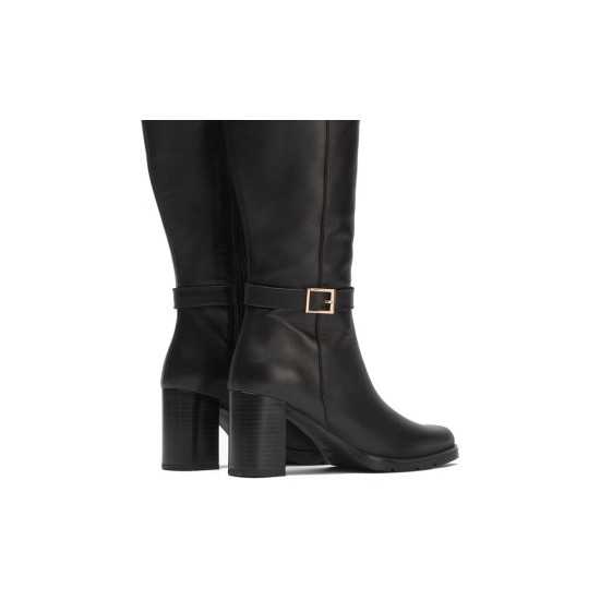 JucaZapatos - Pitillos 30543 - NEGRO - Bota Alta en Napa Negro