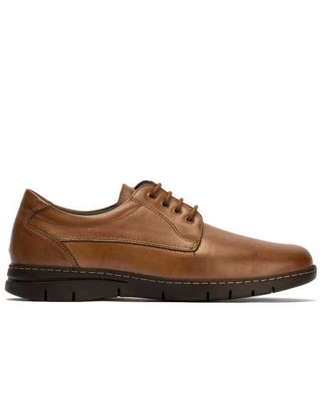 JucaZapatos - Pitillos 114 - LIBANO - Zapato Blucher con Cordones Hombre Marrón Claro