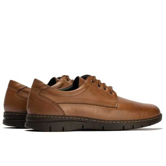 JucaZapatos - Pitillos 114 - LIBANO - Zapato Blucher con Cordones Hombre Marrón Claro