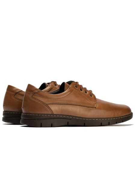 JucaZapatos - Pitillos 114 - LIBANO - Zapato Blucher con Cordones Hombre Marrón Claro