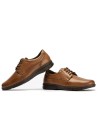 JucaZapatos - Pitillos 114 - LIBANO - Zapato Blucher con Cordones Hombre Marrón Claro