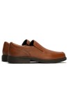 JucaZapatos - Pitillos 120 - CUERO - Manoletina Hombre con Elásticos Piel Cuero