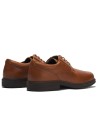 JucaZapatos - Pitillos 122 - CUERO - Zapato Blucher Hombre Piel Bombeada Cuero