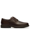 JucaZapatos - Pitillos 122 - BRANDY - Zapato Blucher Hombre Piel Bombeada Brandy