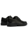 JucaZapatos - Pitillos 122 - NEGRO - Zapato Blucher Hombre Piel Bombeada Negro