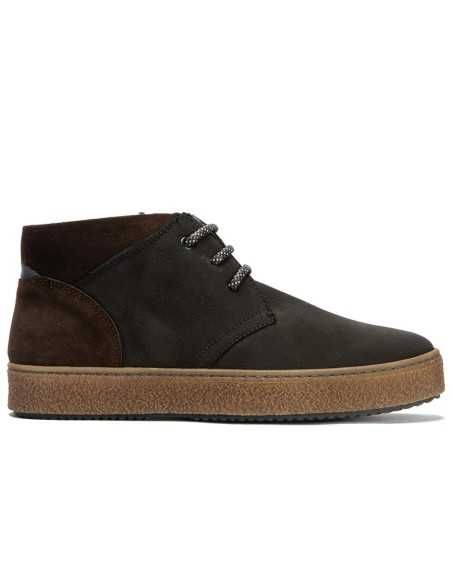 JucaZapatos - Pitillos 40211 - NEGRO - Botín Safari hombre con cordones color negro