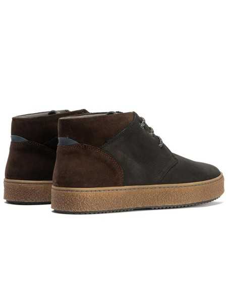 JucaZapatos - Pitillos 40211 - NEGRO - Botín Safari hombre con cordones color negro