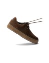 JucaZapatos - Pitillos 40212 - MARRON - Wallaby hombre con cordones color marron