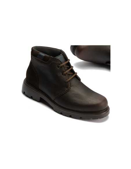 JucaZapatos - Pitillos 40233 - MARRON - Botín Safari Merlin hombre con cordones color marron