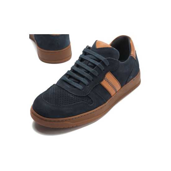JucaZapatos - Pitillos 40252 - MARINO - Deportivo en Serraje hombre color marino