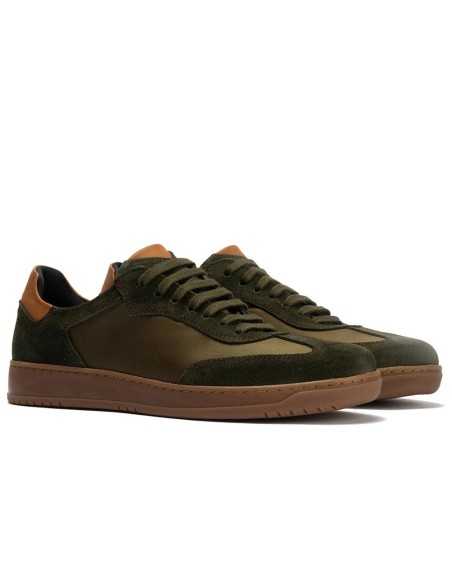 JucaZapatos - Pitillos 40255 - KAKI - Deportivo con Nylon y serraje hombre color kaki