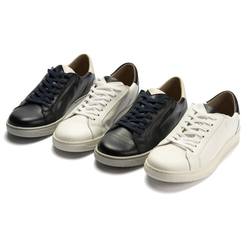JucaZapatos - Pitillos 40332 - BLANCO - Deportivo para hombre en piel napa Blanco