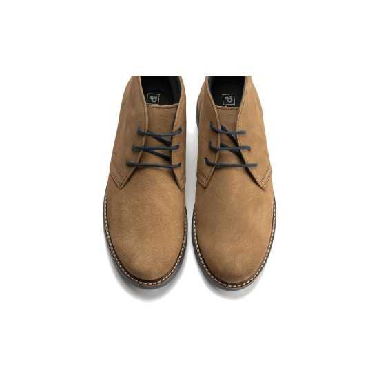 JucaZapatos - Pitillos 40521 - TAUPE - Botin Safari en Serraje Taupe