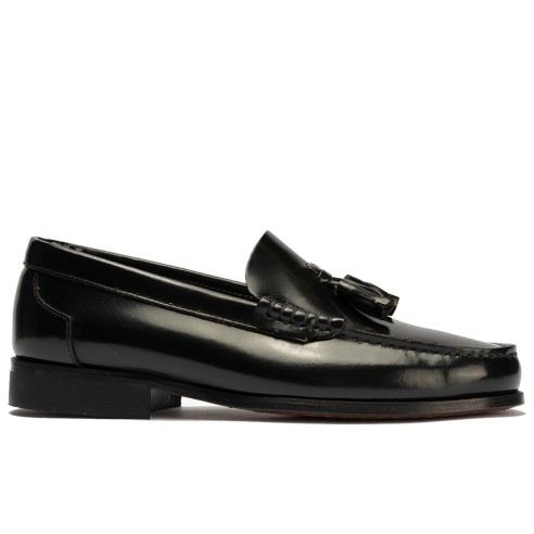 JucaZapatos - Pitillos 40540 - NEGRO - Castellano Caballero con Borlas Negro