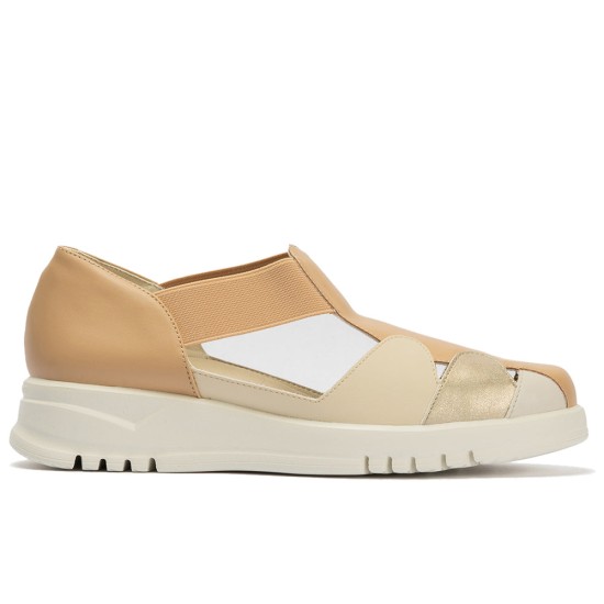 JucaZapatos - Pitillos 20306 - TAUPE - Sandalia cangrejera con elásticos Taupe