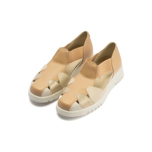 Pitillos - 20306 - TAUPE - Sandalia cangrejera con elásticos Taupe - 1 2