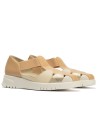 JucaZapatos - Pitillos 20306 - TAUPE - Sandalia cangrejera con elásticos Taupe