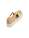 JucaZapatos - Pitillos 20306 - TAUPE - Sandalia cangrejera con elásticos Taupe