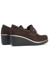 JucaZapatos - Pitillos 20530 - MARRON - Abotinado en Ante con Adorno Marrón