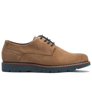 Pitillos - 40520 - TAUPE - Blucher en Serraje Taupe - 1