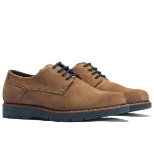 Pitillos - 40520 - TAUPE - Blucher en Serraje Taupe - 1 2