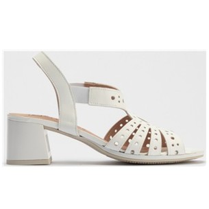 JucaZapatos - Pitillos 11043 - MARINO - Sandalia cuña con velcros en piel fantasía y piel napa Marino