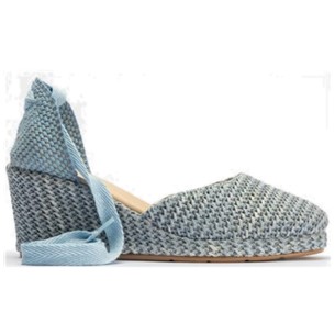 JucaZapatos - Pitillos 10624 - ORO - Valenciana mujer con hebilla en laminado ORO