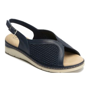 JucaZapatos - Pitillos 11043 - NEGRO - Sandalia cuña con velcros en piel fantasía y piel napa negro