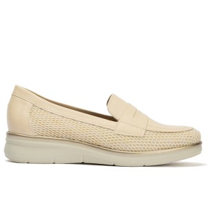 JucaZapatos - Pitillos 11554 - BURDEOS - Mocasín antifaz combinado charol con tejido Burdeos