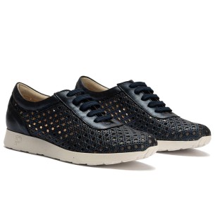 JucaZapatos - Pitillos 11522 - TOPO - Deportivo con eláticos combinado charol con lycra Topo 2