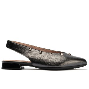 JucaZapatos - Pitillos 11513 - MARRON - Mercedes con velcro combinado lycra con charol Marrón