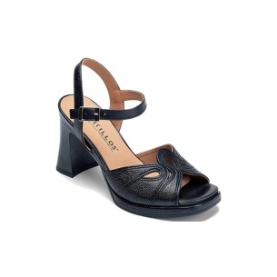 JucaZapatos - Pitillos 11314 - NATURAL - Sandalia estilo valenciana cuña alta con pulsera Natural