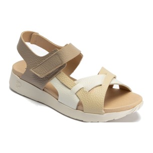 JucaZapatos - Pitillos 11231 - CREMA - Sandalia deportiva con cruzados Crema