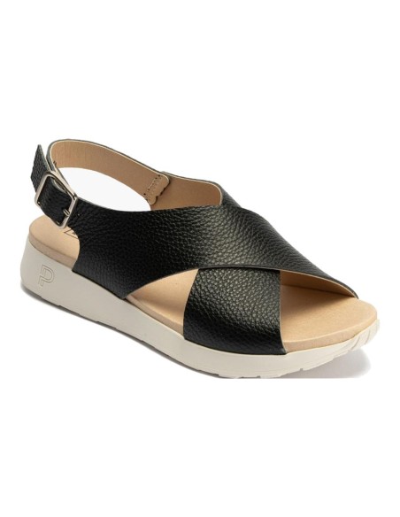 JucaZapatos - Pitillos 11231 - NEGRO - Sandalia deportiva con cruzados Negro