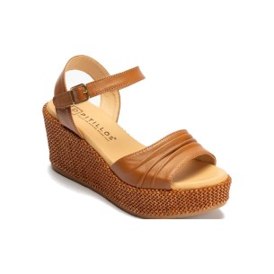 JucaZapatos - Pitillos 11224 - MARINO - Sandalia con tacón alto y detalles metalizados Marino