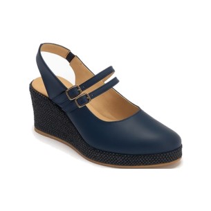 JucaZapatos - Pitillos 11312 - NEGRO - Sandalia estilo valenciana con cuña alta y pulseras estilo mercedes Negro