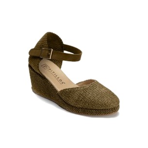 JucaZapatos - Pitillos 11314 - NATURAL - Sandalia estilo valenciana cuña alta con pulsera Natural